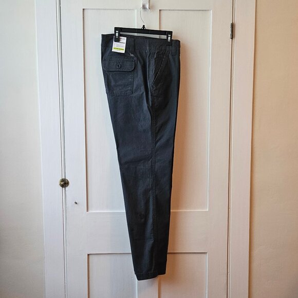 Eddie Bauer Destitrek Pant | Stretchy Cotton in Dark Grey | Women's 12 | NWT - Picture 1 of 16
